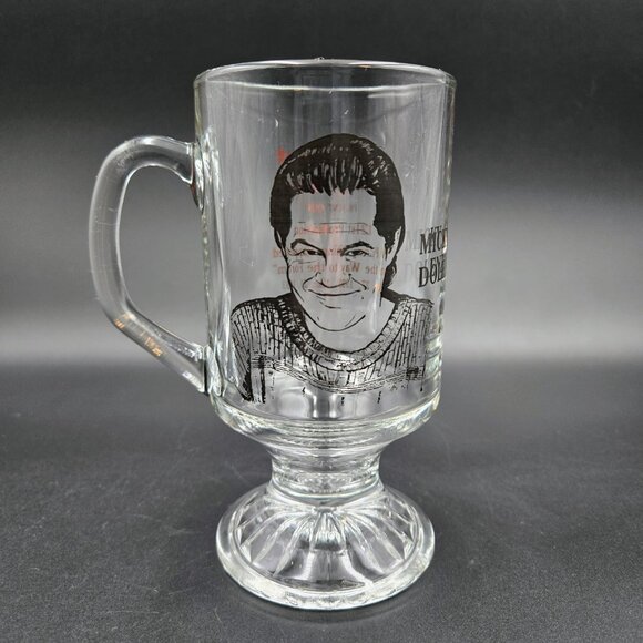 Mickey Dolenz Stage West Irish Coffee Mug Cup Clear The Monkees Mayfield Inn 199 - Picture 1 of 10